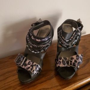 Womens  BKE open toe heels